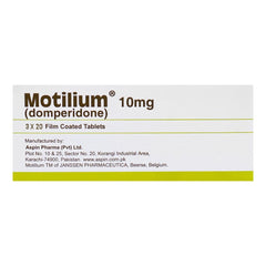 Aspin Pharma Motilium Tablet, 10mg, 1-Strip product image 2 - Mamasjan
