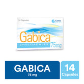 Getz Pharma Gabica Capsule, 75mg, 14-Pack product image - Mamasjan