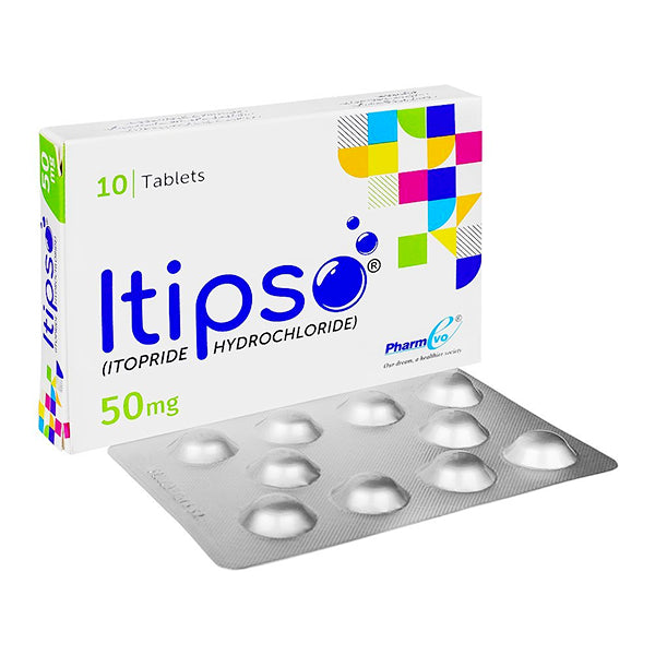 Itipso Tablets 50mg (1 Box = 1 Strip) (1 Strip = 10 Tablets)
