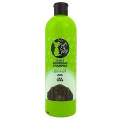JUST 4 DOG SHAMPOO SOOTHING TEA TREE 2IN1 500 ML Default Title - MamasJan Grocery Nonfood