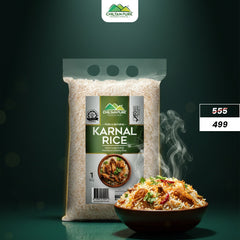 Karnal Rice / (کرنل چاول) / Long Grain Fragrant Premium Quality & Rich Flavor 🌾✨ 1kg