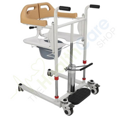 Imported Patient Lift Transfer Wheelchair With Hydraulic System Lc 7800 - The Healthcare Shop Pakistan