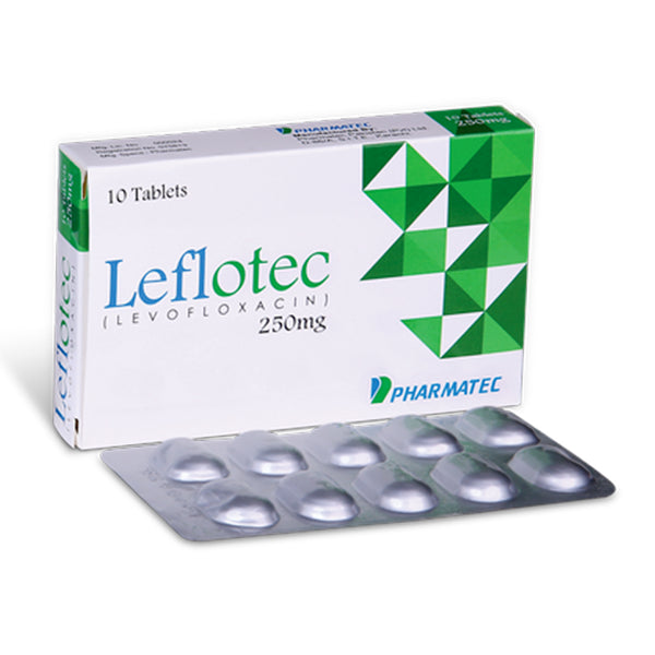 Leflotec Tablets 500mg (1 Box = 1 Strip)(1 Strip = 10 Tablets)