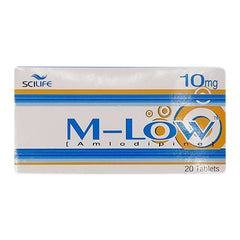 M-Low Tablets 10mg (1 Strip = 10 Tablets)