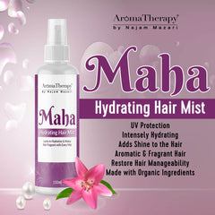 Maha Hydrating Hair Mist - Locks in Hydration & Makes Hair Fragrant with Every Mist-💯Organic
