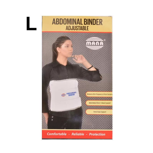 Mana Abdominal Waist Binder Size Large