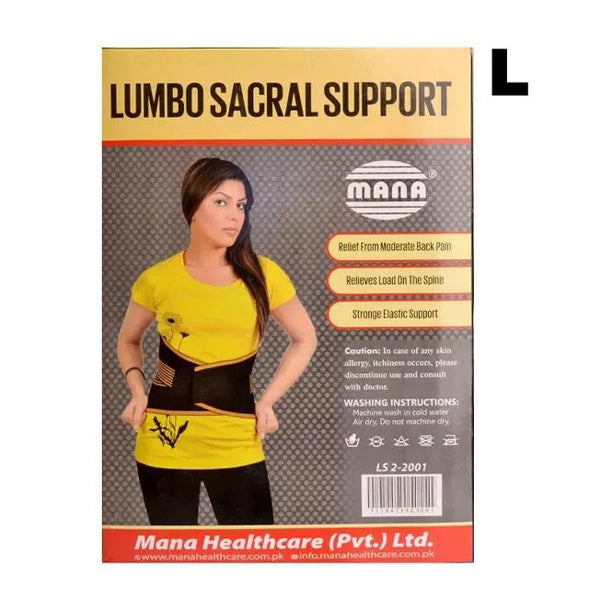 Mana Lumbo Sacral Support Size Large