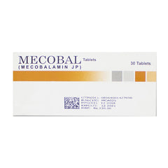 Mecobal Tablets 500mcg (1 Box = 3 Strips) (1 Strip = 10 Tablets)