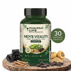 Mens Vitality Capsule 100% Natural Mens Vitality Tablets 30 Per Bottle 500mg - Mamasjan