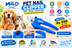 MILO Pet Nail Clipper for Dogs & Cats - Mamasjan