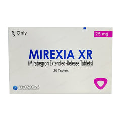 Mirexia Xr Tablets 25mg (1 Strip = 10 Tablets)