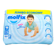 Molfix Junior Diapers Jumbo Pack Junior size 5 44Pcs