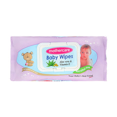 Mothercare Baby Wipes Purple (Box = 70Pcs)