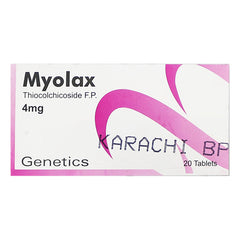 Myolax Tablets 4mg (1 Strip = 10 Tablets)