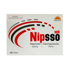 Nipsso Mr Tablets 500mg/2mg (1 Box = 4 Strips) (1 Strip = 7 Tablets)