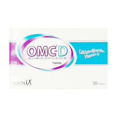 Omc-D Tablets 830mg/400Iu (1 Strip = 10 Tablets)