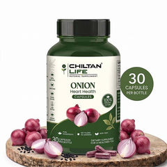 Onion Capsule 100% Natural Onion Tablets 30 Per Bottle 500mg - Mamasjan