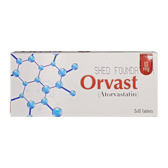 Orvast Tablets 10mg (1 Strip = 10 Tablets)