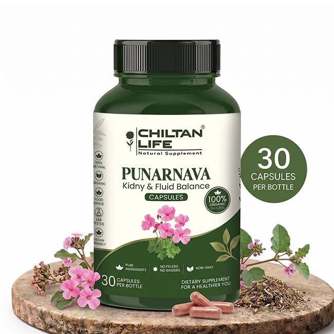 Punarnava Leaf Capsule 100% Natural Punarnava Leaf Tablets 30 Per Bottle 500mg - Mamasjan