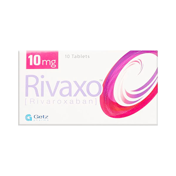 Rivaxo Tablets 10mg (1 Box = 1 Strip)(1 Strip = 10 Tablets)
