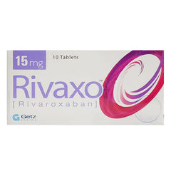 Rivaxo Tablets 15mg (1 Box = 1 Strip)(1 Strip = 10 Tablets)