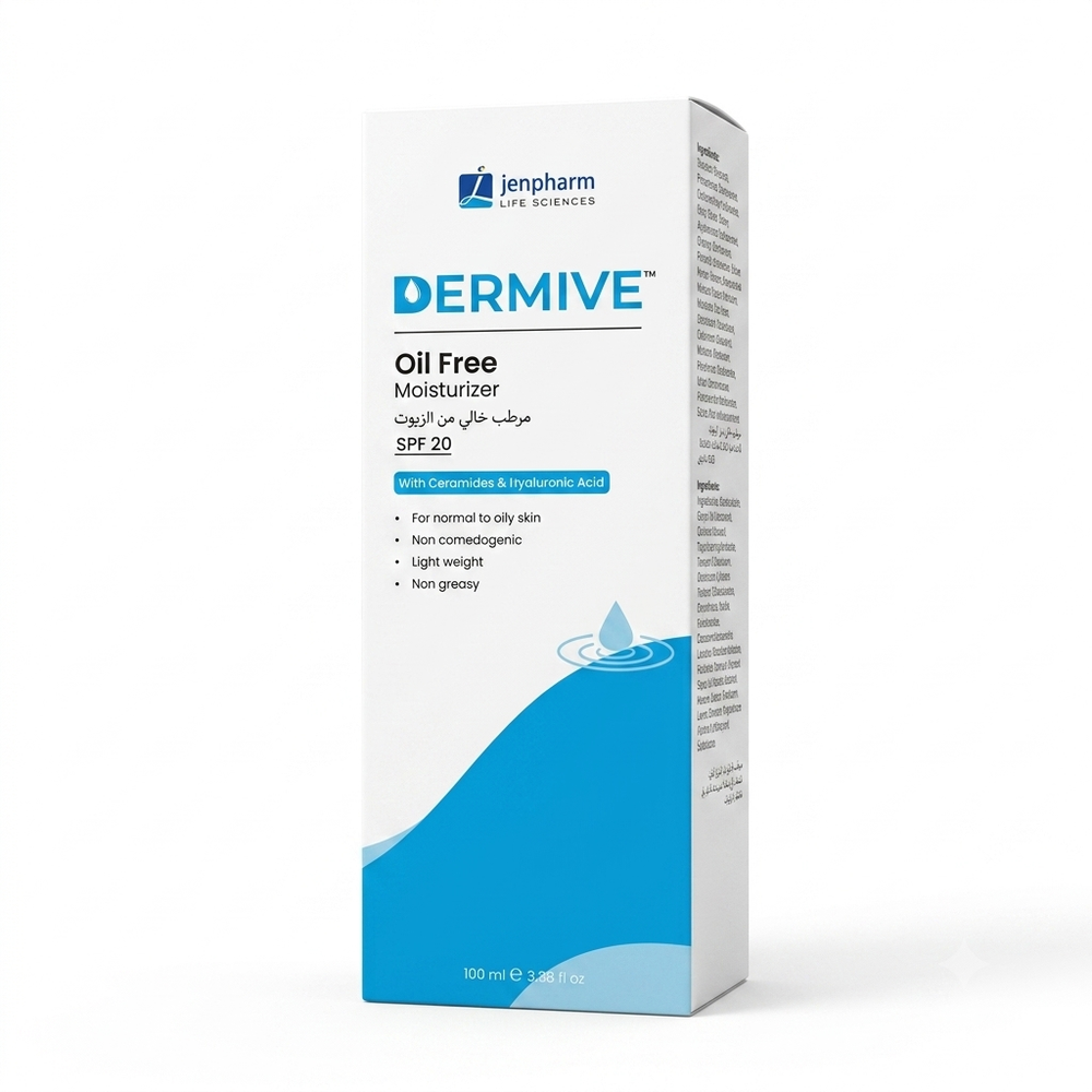 DERMIVE OIL FREE MOISTURIZER SPF20 100ML Default Title - MamasJan skincare