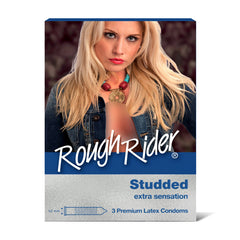 Rough Rider Studded Condom 3s
