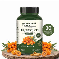 Sea buckthorn Capsule 100% Natural Sea buckthorn Tablets 30 Per Bottle 500mg - Mamasjan
