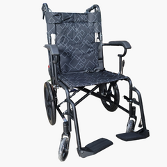 Lc 808 A 46 Manual Wheelchair Durable Comfortable Foldable - The Healthcare Shop Pakistan