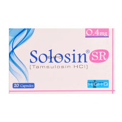 Solosin Sr Capsules 0.4mg (1 Strip = 10 Capsules)