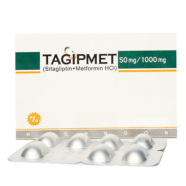 Tagipmet Tablets 50/1000mg (1 Strip = 10 Tablets)