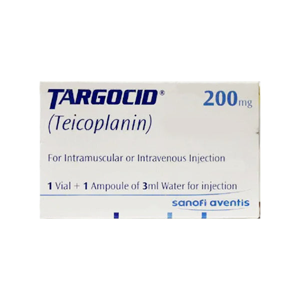 Targocid Im/Iv Injection 200mg (1 Box = 1 Injection)