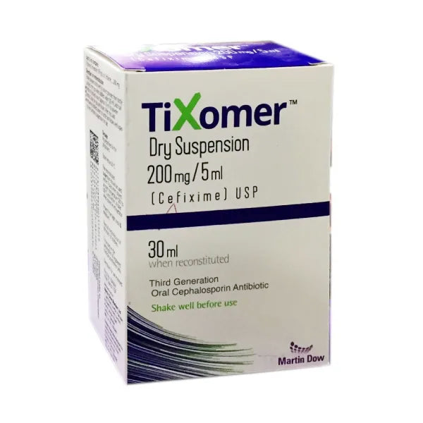 Tixomer 30ml Dry Suspension 200mg/5ml
