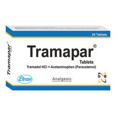 Tramapar Tablet 37.5/325mg (1 Box = 2 Strips) (1 Strip = 10 Tablets)