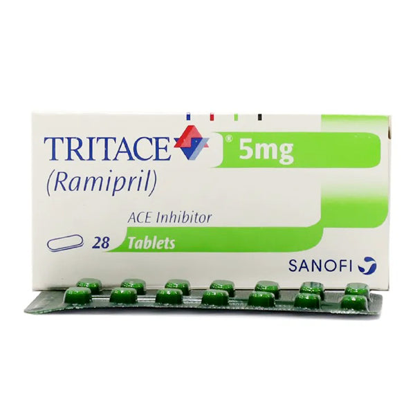 Tritace Tablets 5mg (1 Box = 2 Strips) (1 Strip = 14 Tablets)