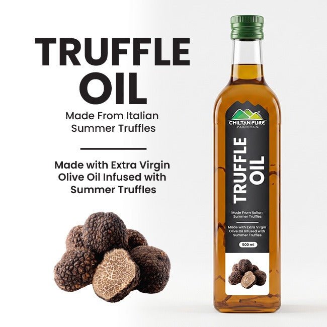Truffle Oil 500ml Premium Glass Bootle Packing - Mamasjan