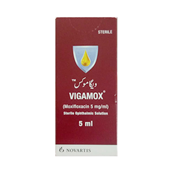 Vigamox Eye Drops 0.5% 5ml