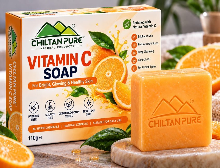 Vitamin c Soap - Gently cleanses daily impurities - Mamasjan