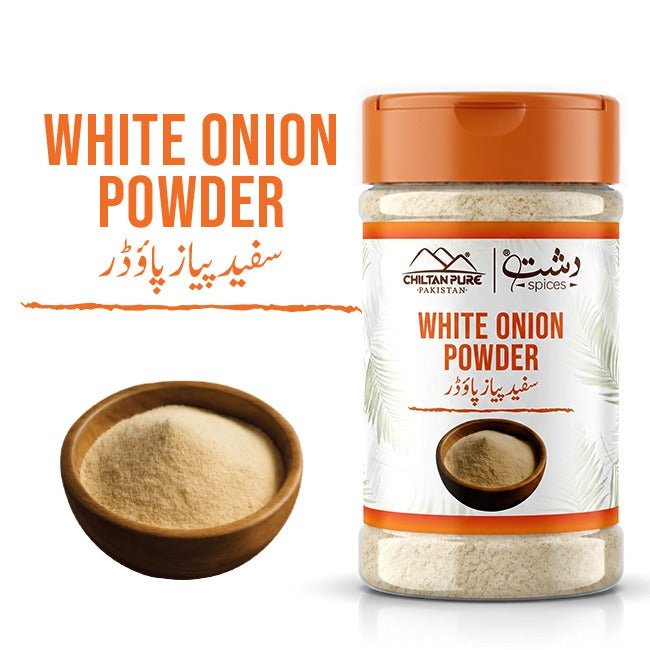 White Onion Powder / وائٹ اونین پاؤڈر - ChiltanPure