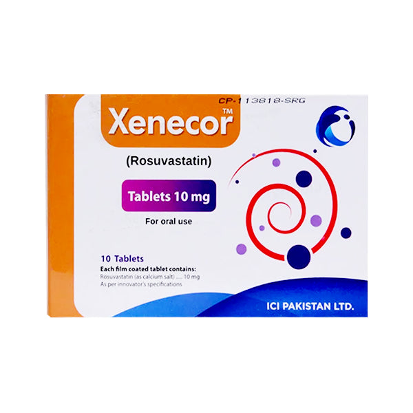 Xenecor Tablets 10mg (1 Box = 1 Strip)(1 Strip = 10 Tablets)