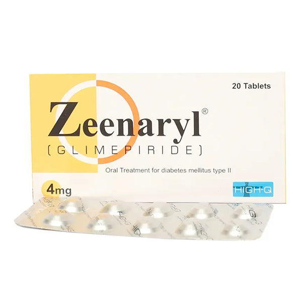 Zeenaryl Tablets 4mg (1 Strip = 10 Tablets)