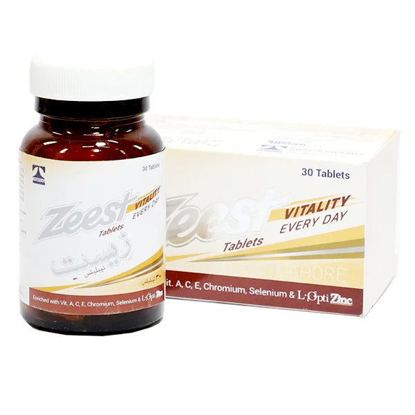 Zeest Tablets (1 Bottle = 30 Tablets)