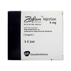 Zofran 2ml Injection 4mg (1 Box = 5 Ampoules)
