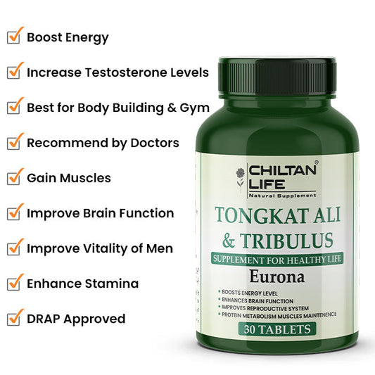 Tongkat Ali and Tribulus: A Natural Testosterone Booster Supplement for Men’s Health