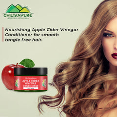Apple Cider Vinegar Conditioner Hair Mask – Promote Hair Growth, Prevent Dandruff, Reduce Frizziness, Makes Hair Smooth & Shiny - Mamasjan