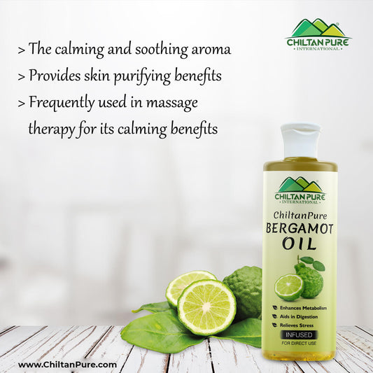 Bergamot Infused Oil – Asthma Prevention, Eases Anxiety, Promotes Healthy Hair & Facilitates Skin Care - Mamasjan