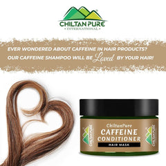 Caffeine Conditioner Hair Mask – Boost Hair Growth, Restore Manageability, Prevent Hair loss & Balances pH Level of Hair - Mamasjan