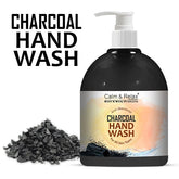 Charcoal Hand Wash - Antibacterial & Anti-Dirt Formula, Removes Impurities - Mamasjan