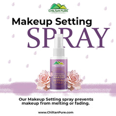 Chiltan Makeup Setting Spray – Keeps Skin Hydrated, Plump and Soft & Provides Dewy Glow Make-up look - Mamasjan