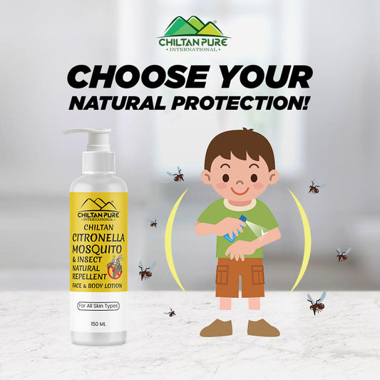 Citronella Mosquito Natural Repellent Body Lotion – Works against mosquito, Eliminate infections, Contain Anti-inflammatory properties – 100% natural - Mamasjan